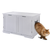 X-Large Cat Washroom Bench Litter Box Enclosure